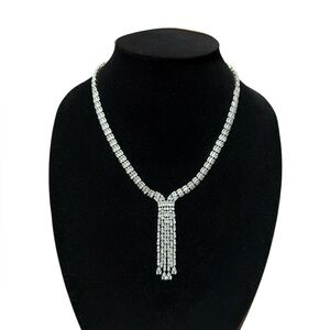 Unbranded Diamond Tassel Necklace for Women *No Gems Missing!!